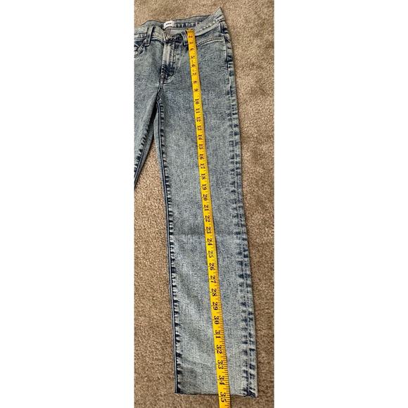 EDWIN BREE Cosmic Slim Straight Raw Hem Jeans Women’s Size 24 Stretch NEW NWTs - Picture 8 of 10